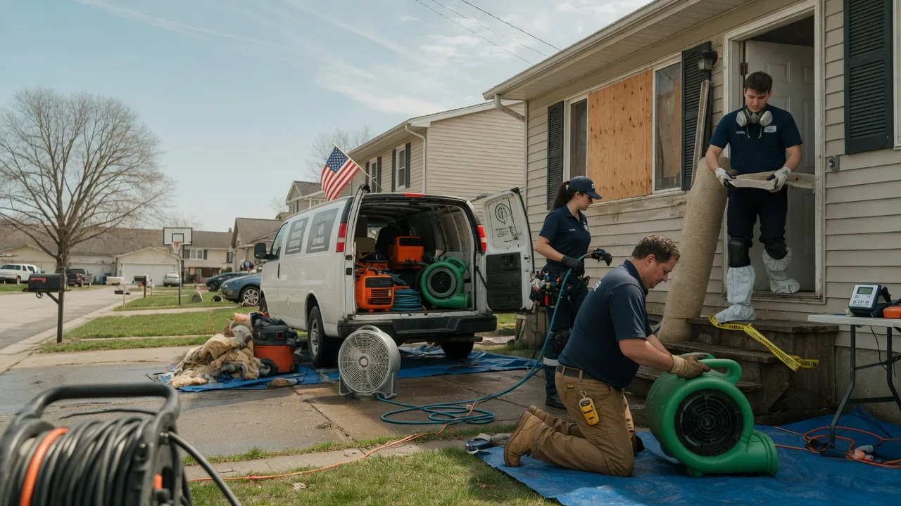 Water Damage Restoration in Brentwood, TN near me